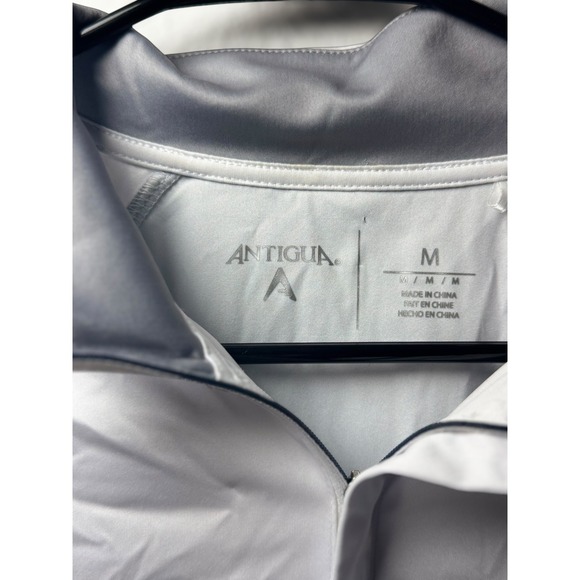 Dallas Cowboys Antigua 1/4 Zip Pullover Men's Size M NFL Long Sleeve Grey - Picture 6 of 10